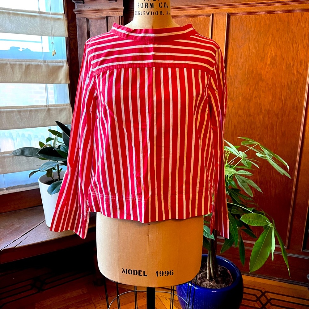 Long sleeve stripe shirt